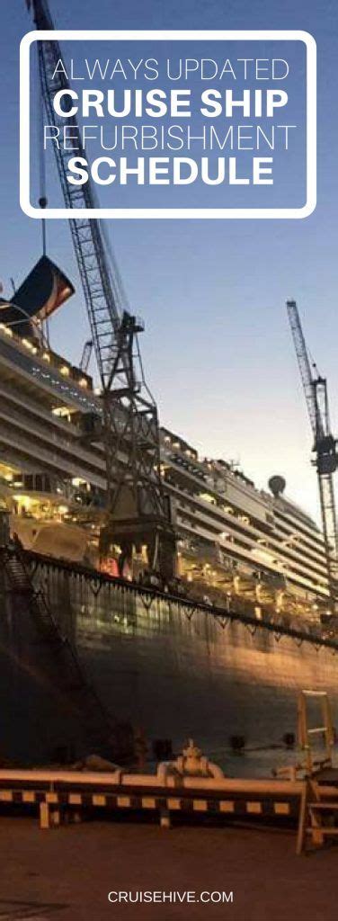 After an 18-month operational pause, the vessel is resuming service with a series of short cruises to Mexico and the California Coast. . Princess cruise ship refurbishment schedule